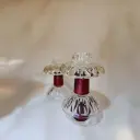 Basile & Hortense – Duo salière et poivrière en verre rouge et cristal