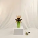 Cléophé – Présentoir en verre coloré