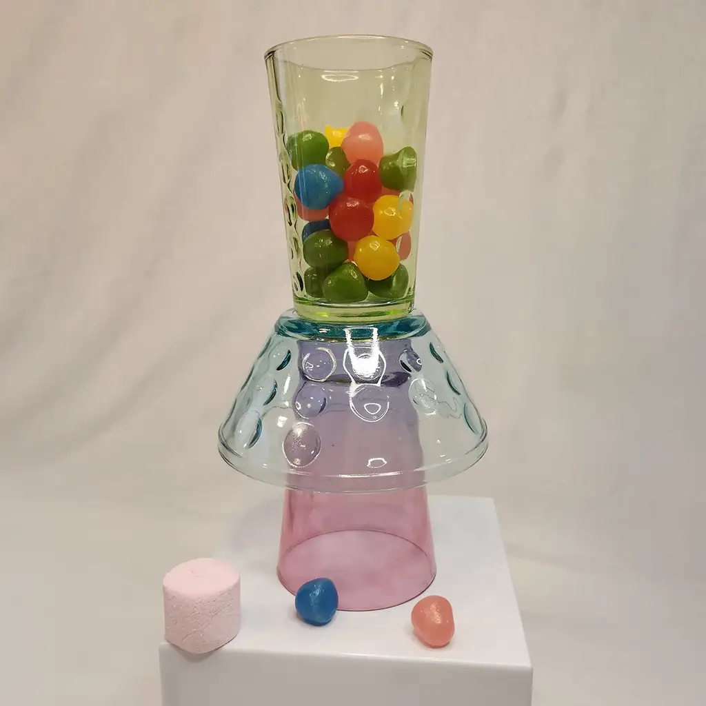 Capucine – Vide-poche en verre coloré