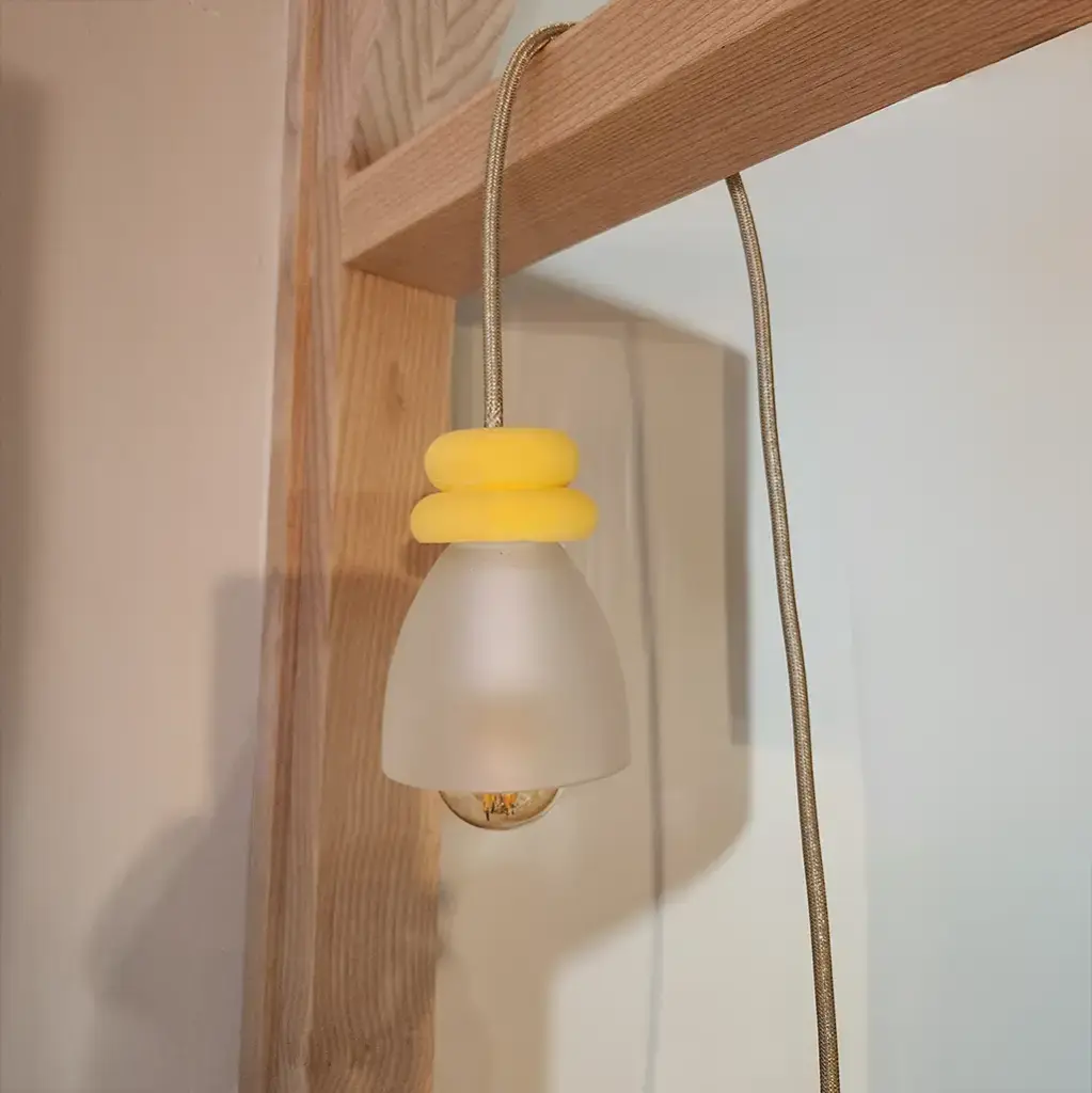 Baladeuse Mimosa – Verre opaline